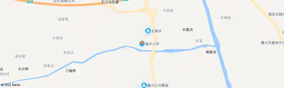 嘉兴逸夫小学_公交站地图_嘉兴公交_妙搜公交查询2025