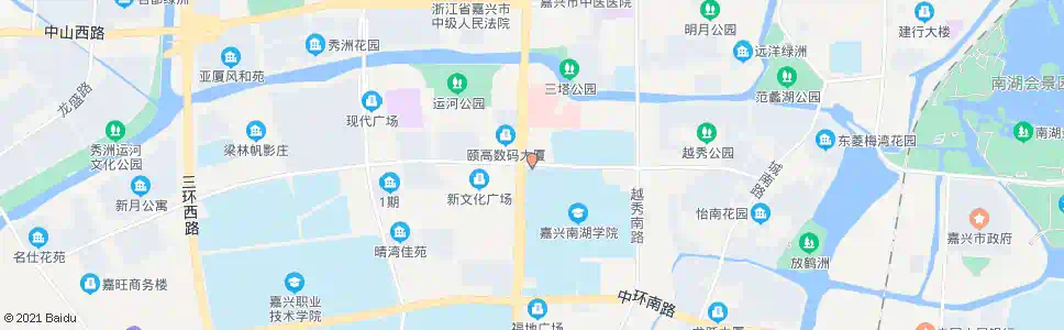 嘉兴颐高广场_公交站地图_嘉兴公交_妙搜公交查询2025