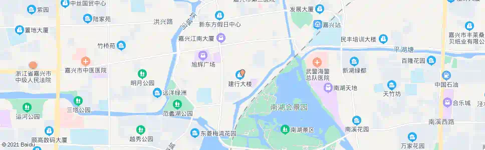 嘉兴建设银行_公交站地图_嘉兴公交_妙搜公交查询2025