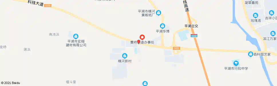 嘉兴曹桥_公交站地图_嘉兴公交_妙搜公交查询2025