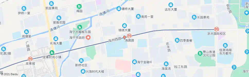 嘉兴海昌路口_公交站地图_嘉兴公交_妙搜公交查询2025