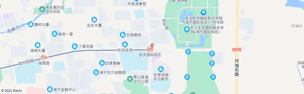 嘉兴碧云路海州路口(教育园区)_公交站地图_嘉兴公交_妙搜公交查询2025