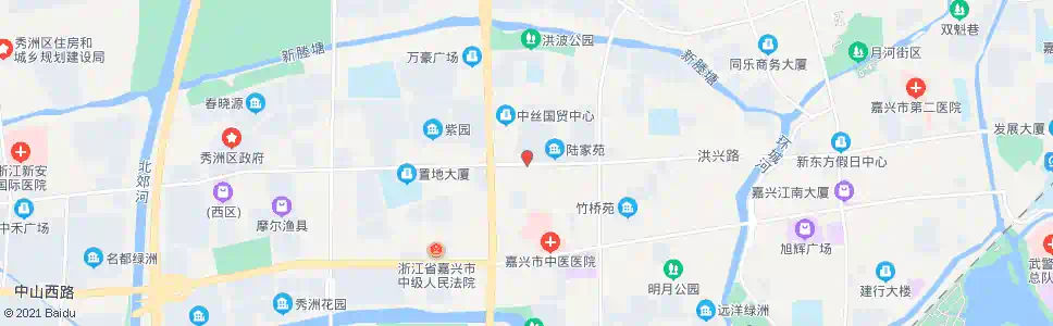 嘉兴洪兴路友谊街_公交站地图_嘉兴公交_妙搜公交查询2025