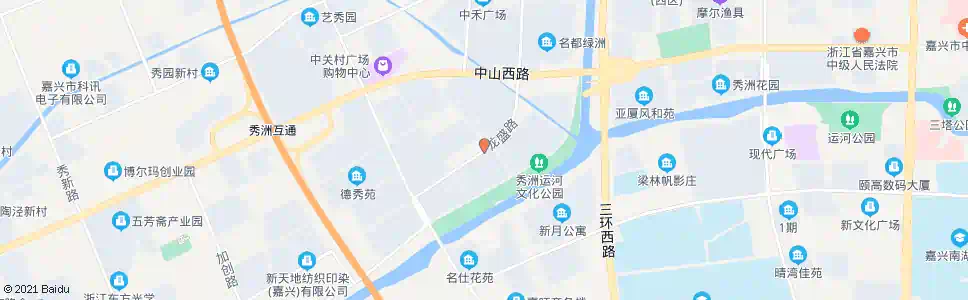 嘉兴龙盛路秀清路_公交站地图_嘉兴公交_妙搜公交查询2025