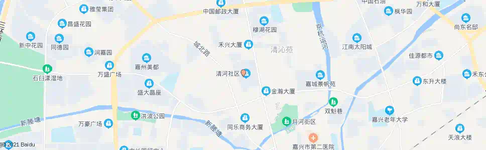 嘉兴清河西区_公交站地图_嘉兴公交_妙搜公交查询2025