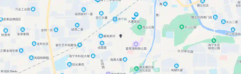 嘉兴海宁大厦_公交站地图_嘉兴公交_妙搜公交查询2025