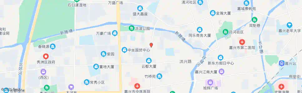 嘉兴越秀北路洪越路_公交站地图_嘉兴公交_妙搜公交查询2025
