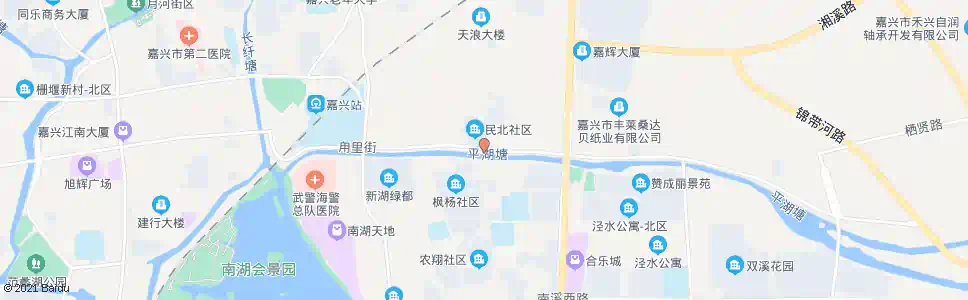 嘉兴民丰医院_公交站地图_嘉兴公交_妙搜公交查询2025