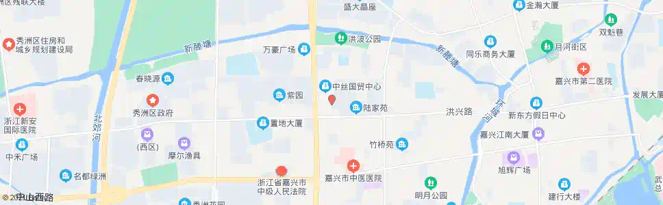 嘉兴中丝苑_公交站地图_嘉兴公交_妙搜公交查询2025