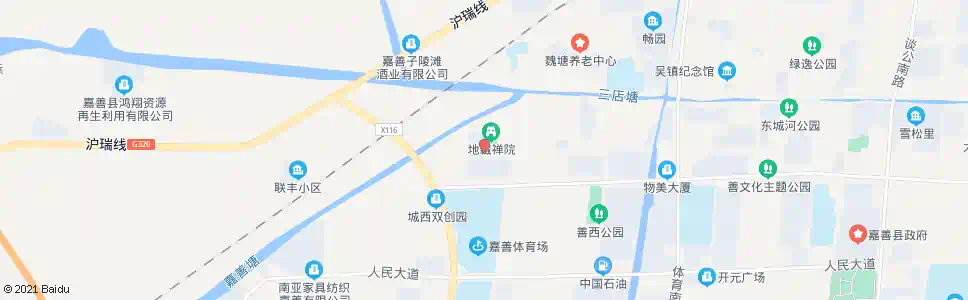 嘉兴地藏禅寺_公交站地图_嘉兴公交_妙搜公交查询2025