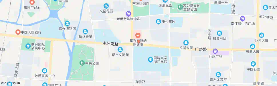 嘉兴市妇幼保健院南_公交站地图_嘉兴公交_妙搜公交查询2025