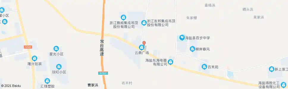 嘉兴农丰村_公交站地图_嘉兴公交_妙搜公交查询2025