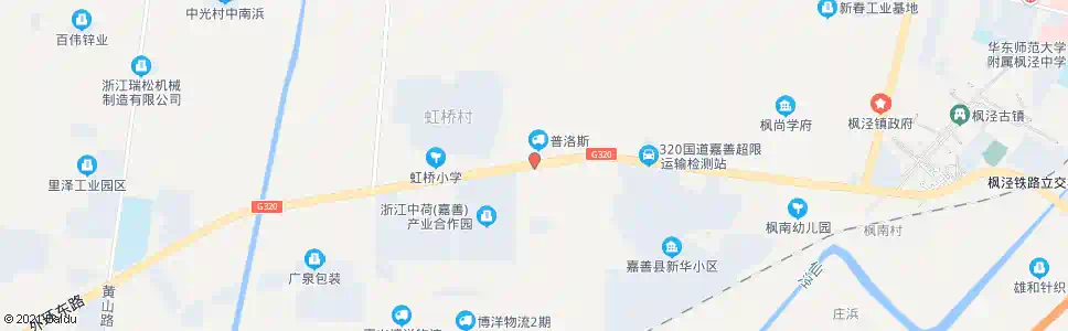 嘉兴虹桥村_公交站地图_嘉兴公交_妙搜公交查询2025