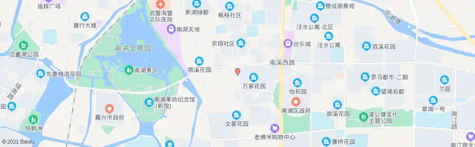 嘉兴万家花园西_公交站地图_嘉兴公交_妙搜公交查询2025