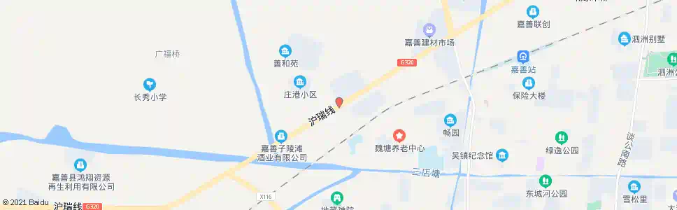 嘉兴庄港_公交站地图_嘉兴公交_妙搜公交查询2025