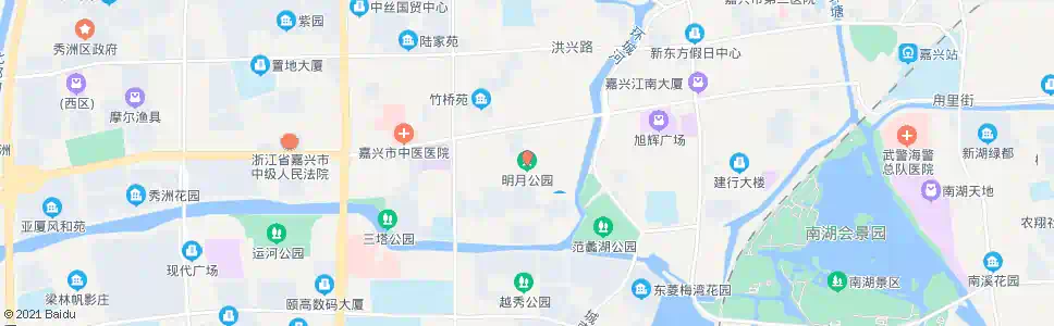 嘉兴明月公园(单)_公交站地图_嘉兴公交_妙搜公交查询2025