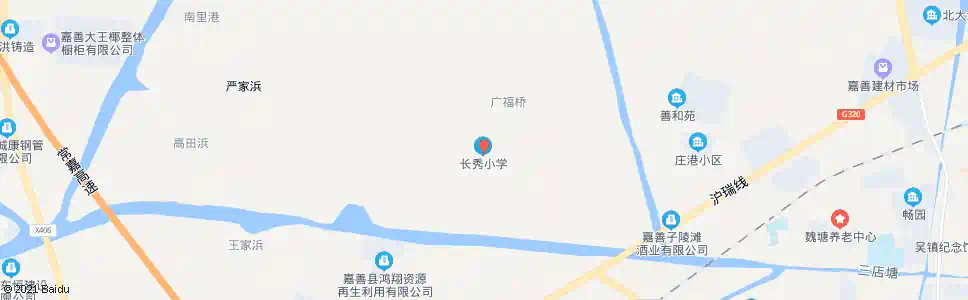 嘉兴长秀小学_公交站地图_嘉兴公交_妙搜公交查询2025