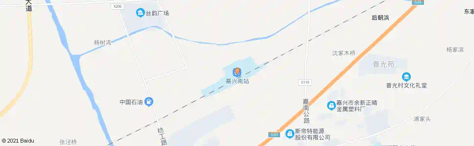 嘉兴南环村_公交站地图_嘉兴公交_妙搜公交查询2025