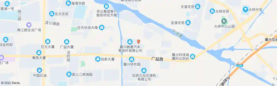 嘉兴亚中路横港路_公交站地图_嘉兴公交_妙搜公交查询2025
