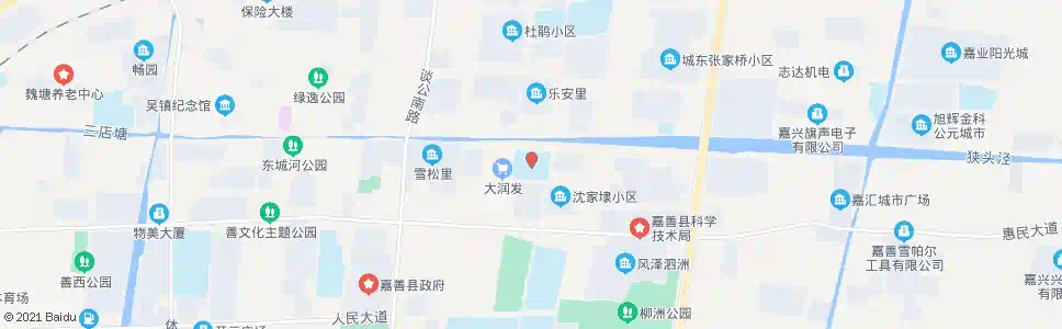 嘉兴财富广场(第二实验小学)_公交站地图_嘉兴公交_妙搜公交查询2025