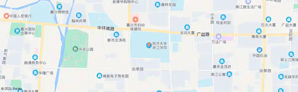 嘉兴同济大学浙江学院_公交站地图_嘉兴公交_妙搜公交查询2025
