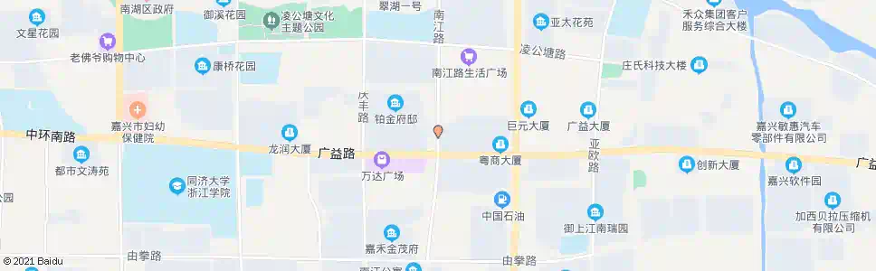 嘉兴南江路广益路_公交站地图_嘉兴公交_妙搜公交查询2025