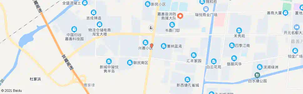嘉兴红庙小区_公交站地图_嘉兴公交_妙搜公交查询2025