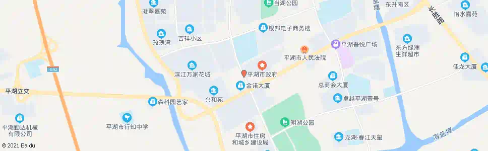 嘉兴新行政中心_公交站地图_嘉兴公交_妙搜公交查询2025