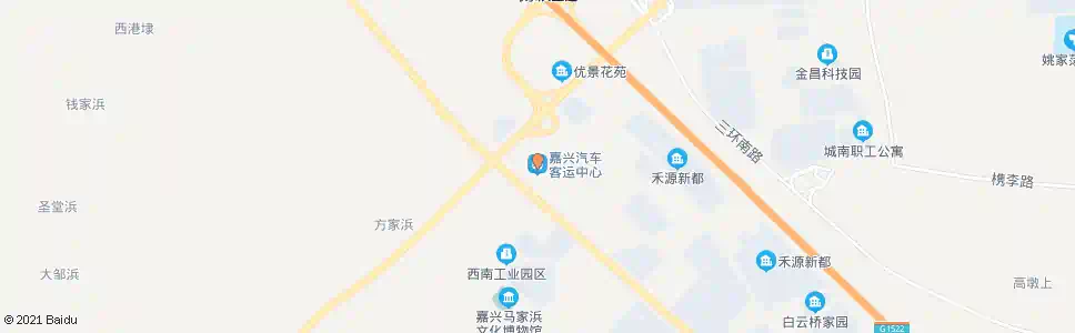 嘉兴汽车客运中心(八号桥)_公交站地图_嘉兴公交_妙搜公交查询2025