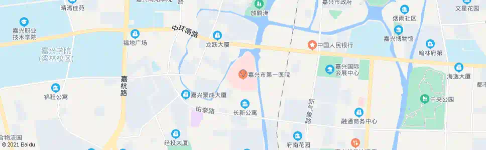 嘉兴市第一医院北_公交站地图_嘉兴公交_妙搜公交查询2025