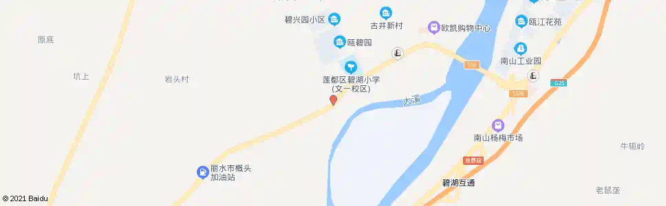 丽水三峰_公交站地图_丽水公交_妙搜公交查询2025