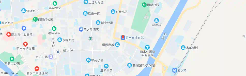 丽水国税局东_公交站地图_丽水公交_妙搜公交查询2025