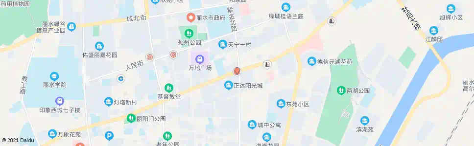丽水中信银行_公交站地图_丽水公交_妙搜公交查询2025