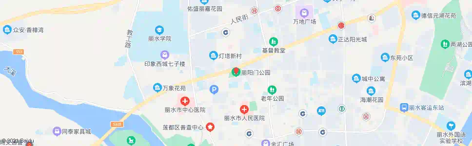 丽水丽阳门广场_公交站地图_丽水公交_妙搜公交查询2025