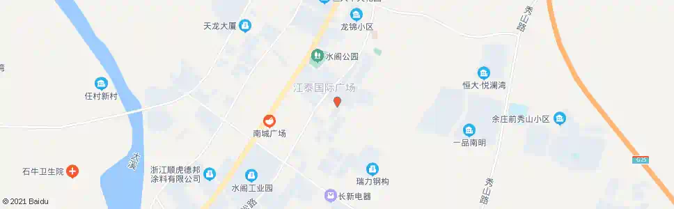 丽水城大街路口东_公交站地图_丽水公交_妙搜公交查询2025