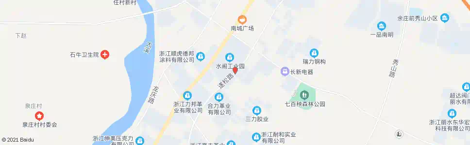 丽水平峰二路西_公交站地图_丽水公交_妙搜公交查询2025