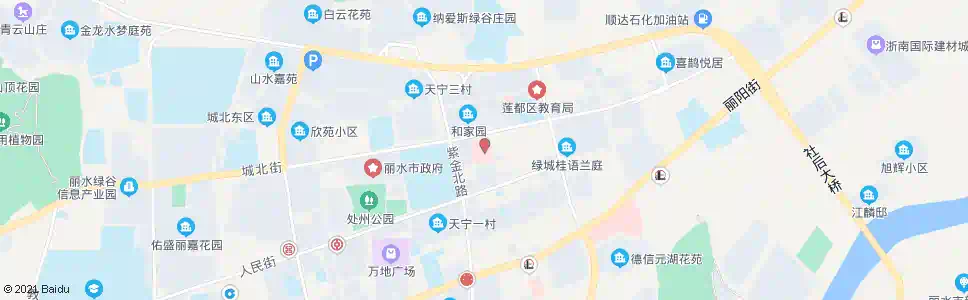 丽水市妇幼保健院东_公交站地图_丽水公交_妙搜公交查询2025
