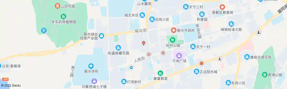 丽水接官亭小区_公交站地图_丽水公交_妙搜公交查询2025
