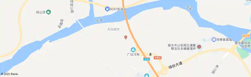 丽水白岩村口_公交站地图_丽水公交_妙搜公交查询2025