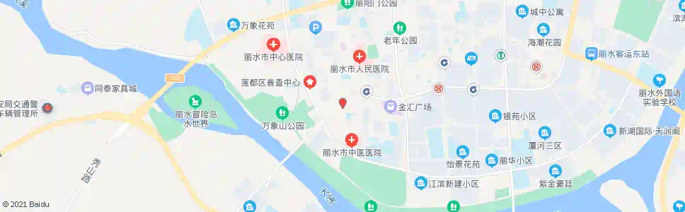 丽水梅山脚(维康国医馆)_公交站地图_丽水公交_妙搜公交查询2025