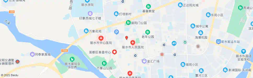 丽水百货大楼_公交站地图_丽水公交_妙搜公交查询2025