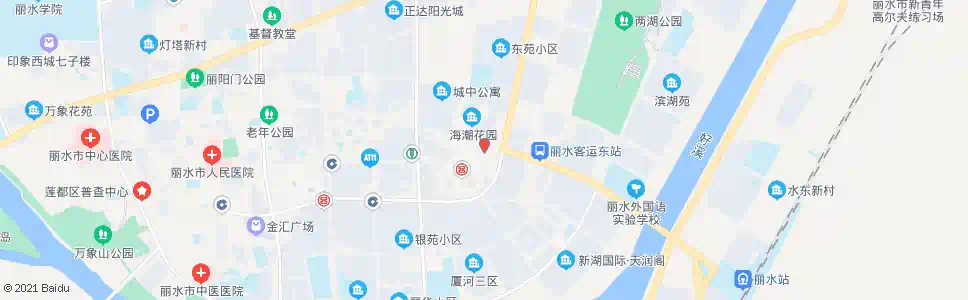 丽水电信大楼_公交站地图_丽水公交_妙搜公交查询2025