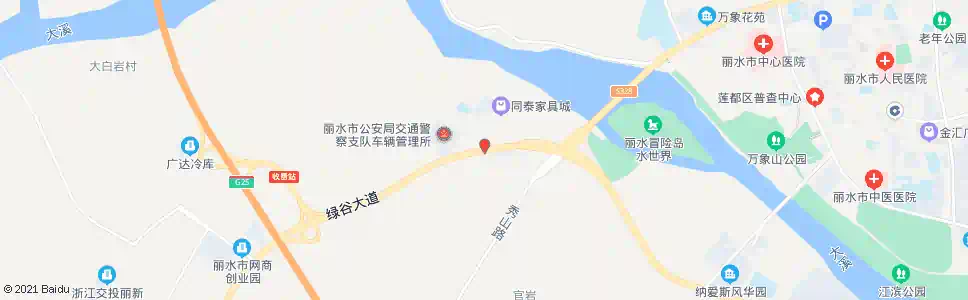 丽水汽车西站南_公交站地图_丽水公交_妙搜公交查询2025