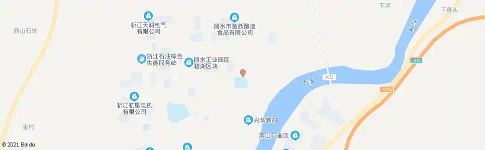 丽水碧湖第二小学_公交站地图_丽水公交_妙搜公交查询2025