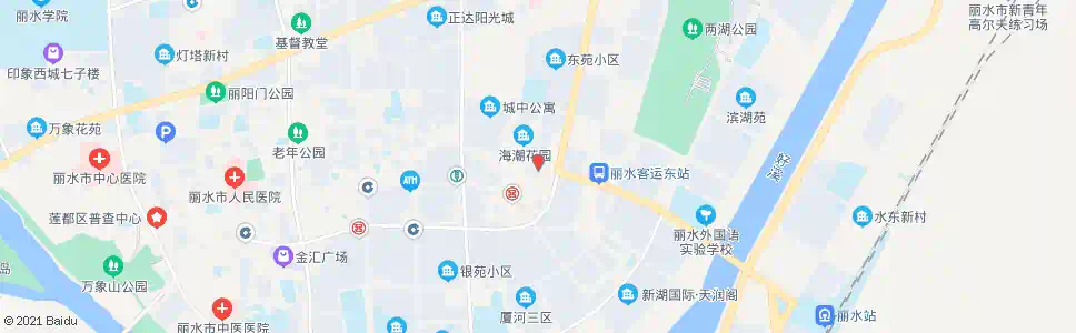 丽水海潮新村_公交站地图_丽水公交_妙搜公交查询2025