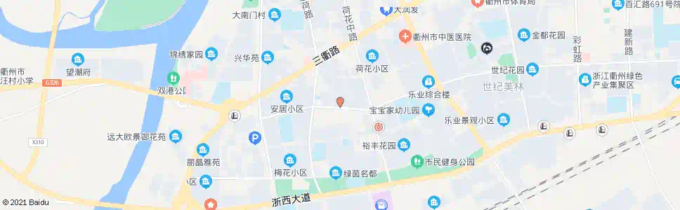 丽水第二医院南_公交站地图_丽水公交_妙搜公交查询2025