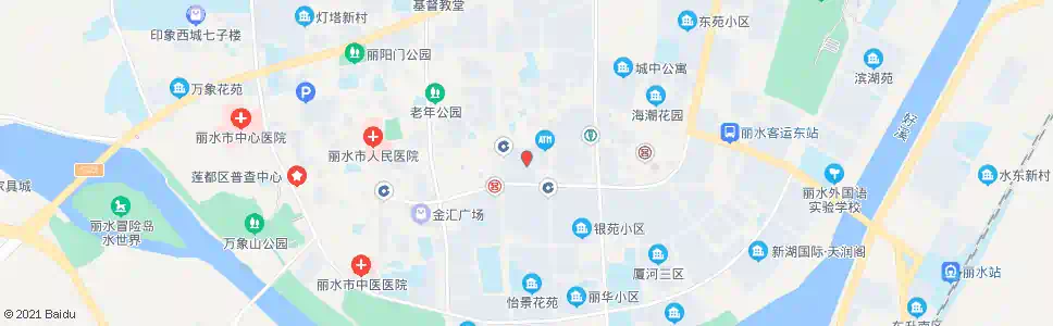 丽水金苑新村_公交站地图_丽水公交_妙搜公交查询2025