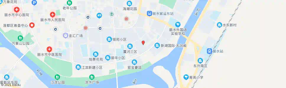 丽水江滨小区_公交站地图_丽水公交_妙搜公交查询2025
