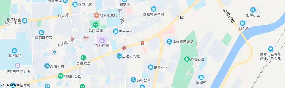 丽水九里加油站_公交站地图_丽水公交_妙搜公交查询2025