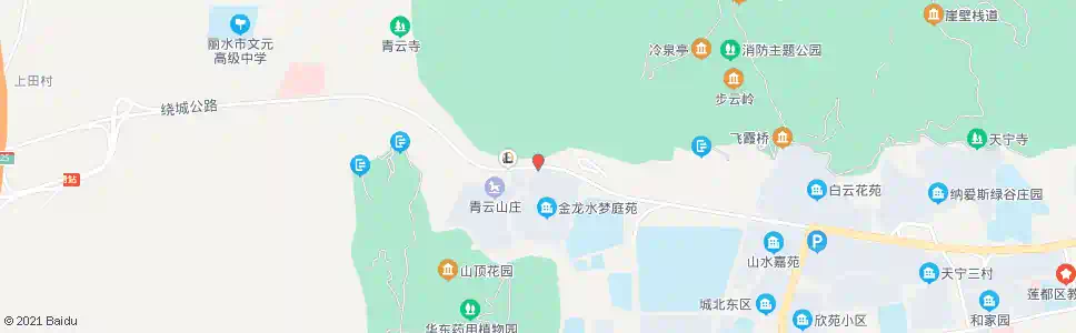 丽水塘山脚_公交站地图_丽水公交_妙搜公交查询2025